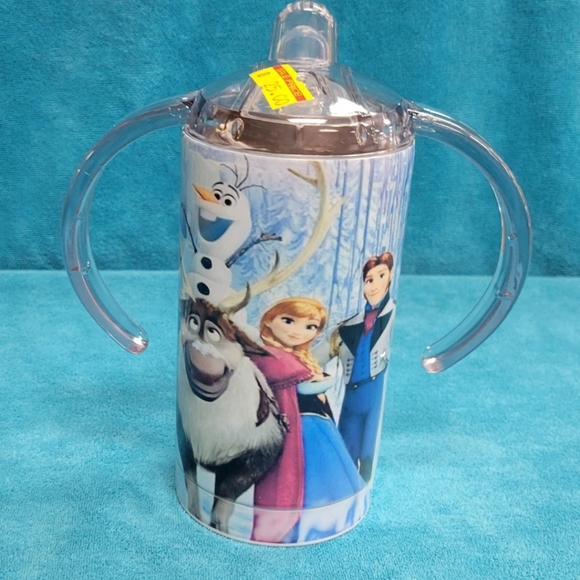 New sublimated sippy cup Frozen - Picture 1 of 3